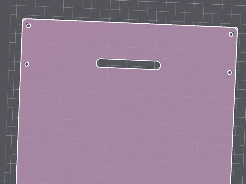 Cut out router template for Funwheel X7