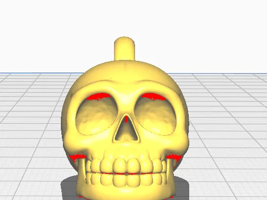 Skull Keychain