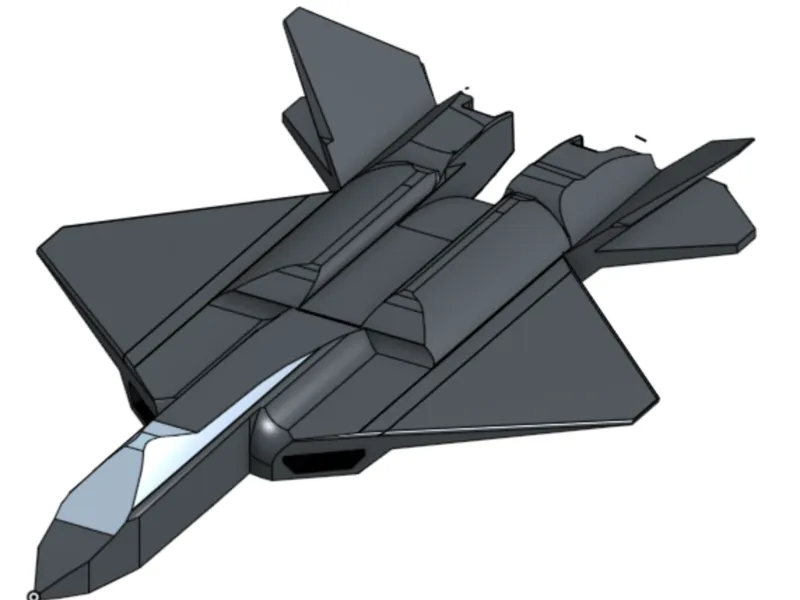 YF 23 Plane Model