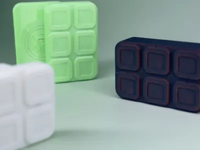 Chocolate Stepless Fancy Slider EDC Fidget Toy
