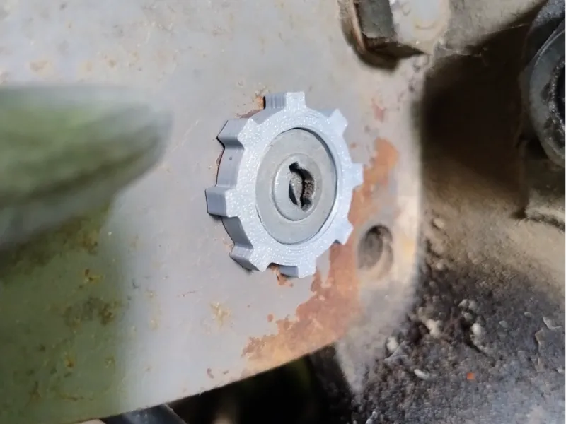 Ferguson tea20 tractor - ignition nut