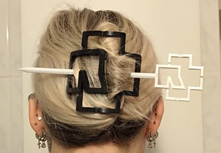 Rammstein Hair Needle