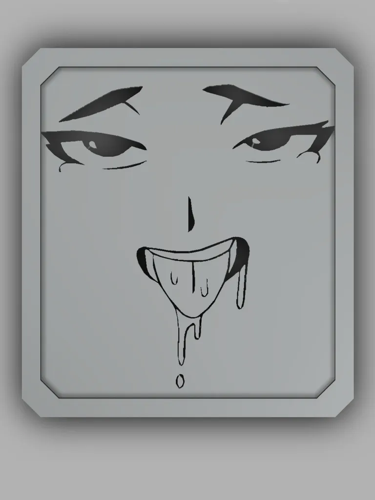 Ahegao 2D Wall Art