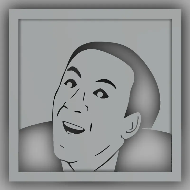 You don't say Meme 2D Wall Art
