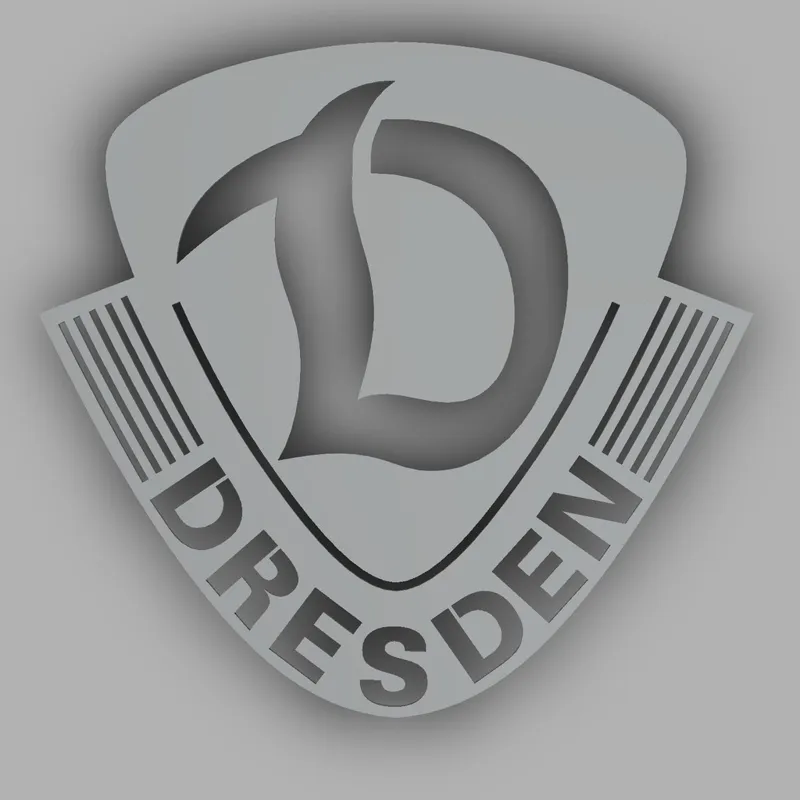 Dynamo Dresden 2d Wall Art/Stencil