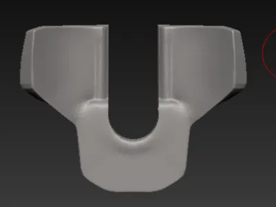 GSC open-mouth face stand for 1/6 scale male action figure bodies