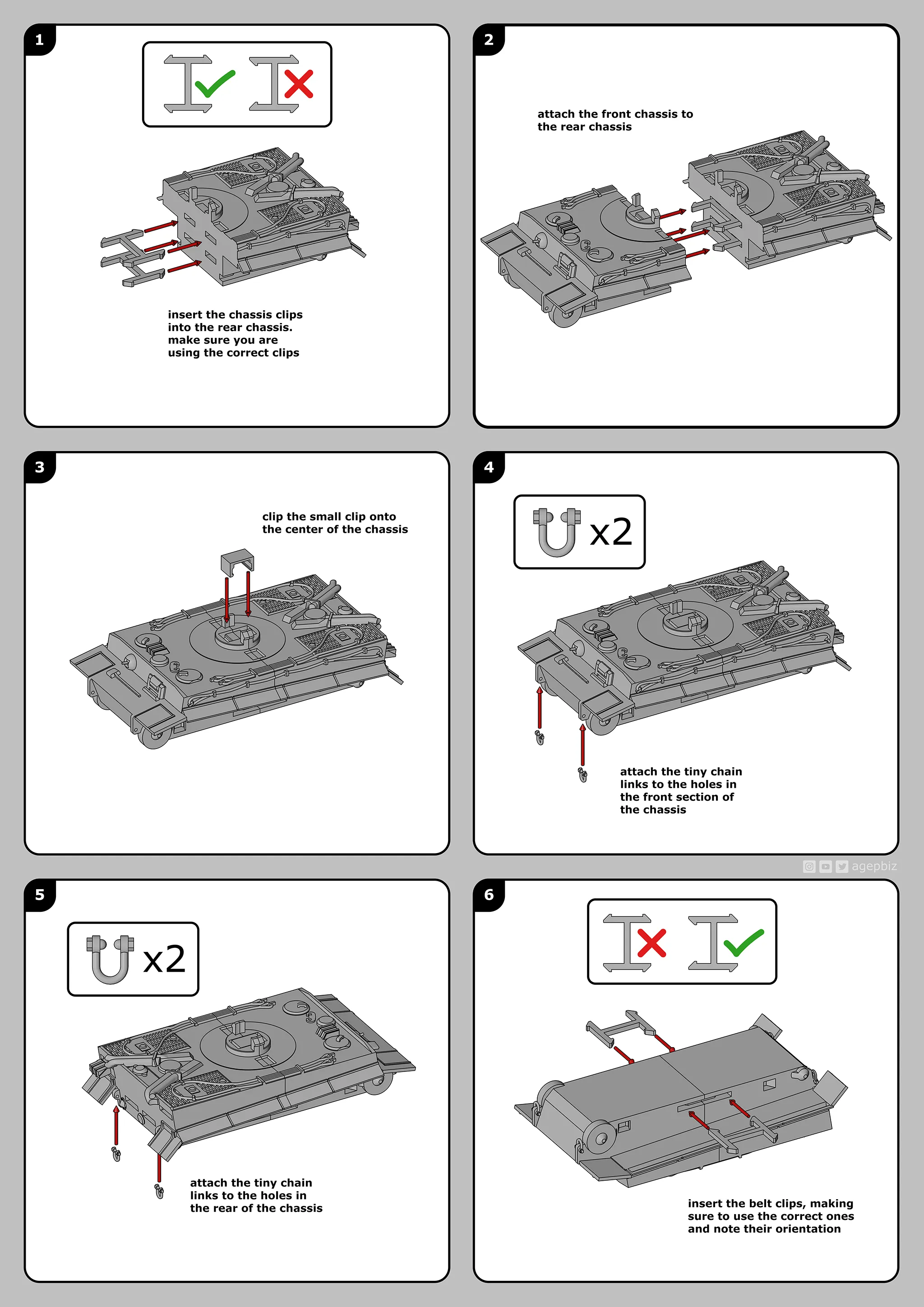Tiger 1 Kit Card by agepbiz MakerWorld: Download Free 3D Models