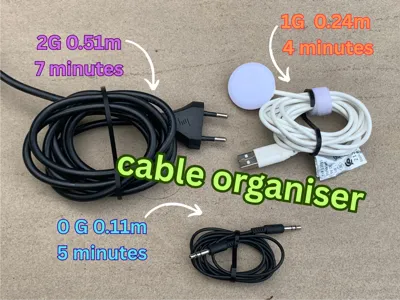 S cable organiser
