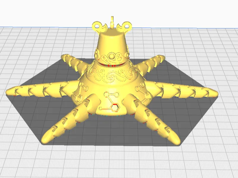 Articulated Guardian From Zelda Botw