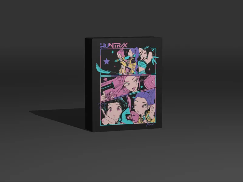 Kpop Demon Hunters 6 color Lightbox