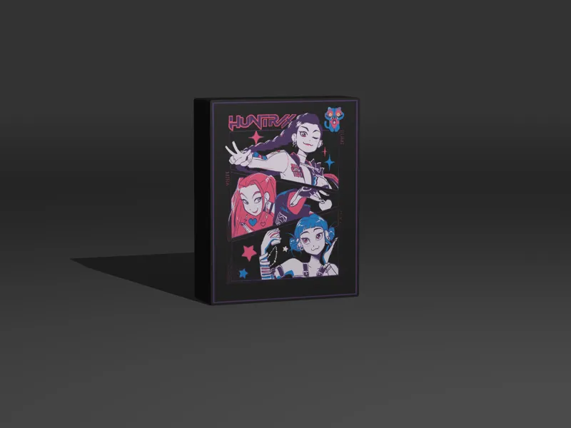 Kpop Demon Hunters 6 color Lightbox 2