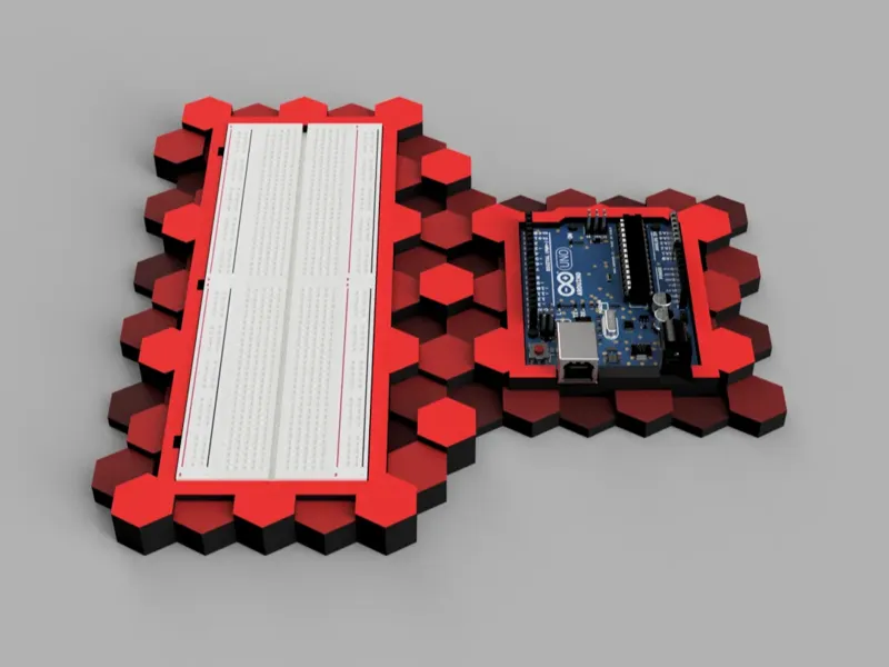 Arduino & Breadboard Mount