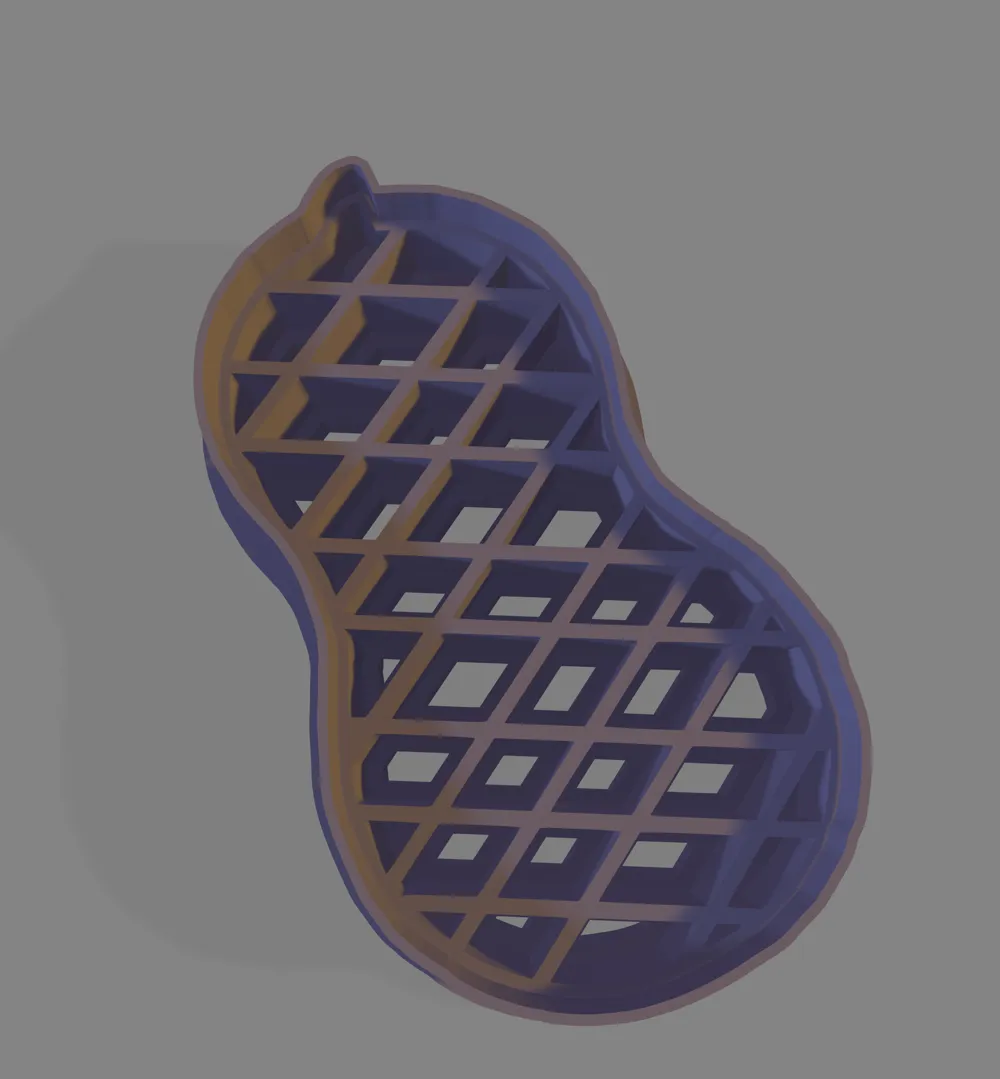 peanut cookie cutter by leon_visuals.est2021 MakerWorld: Download Free ...
