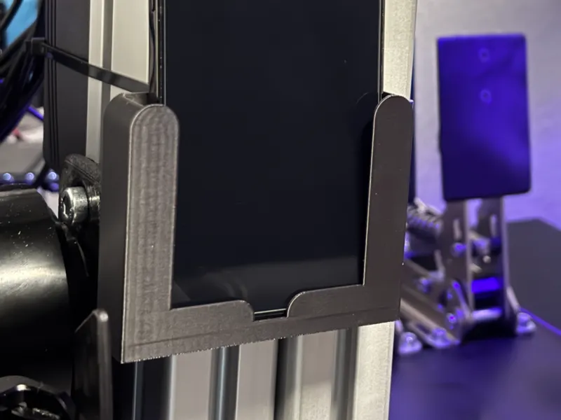 Handyhalterung fürs Sim Rig Extrusion Profile