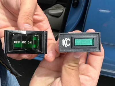 Vintage KC Switch Mount