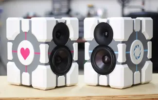 Companion Cube Speakers - C-Note