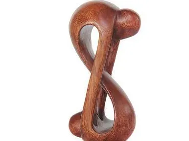 Infinity couple sculpture