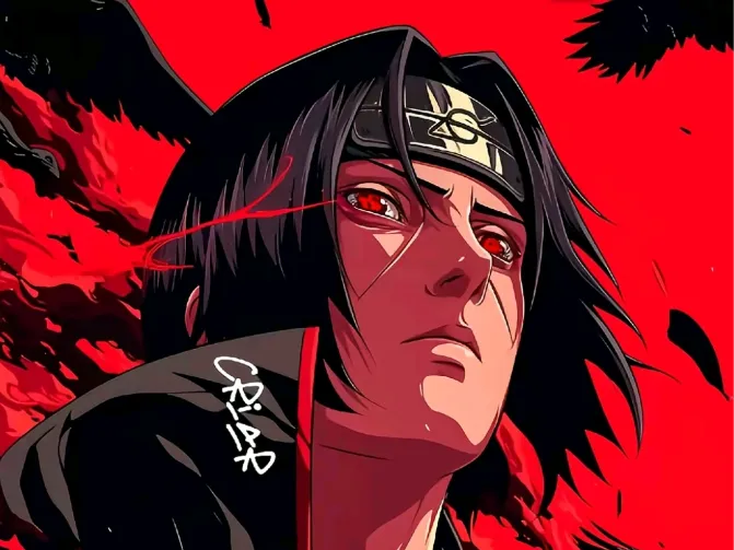 Itachi 3d art