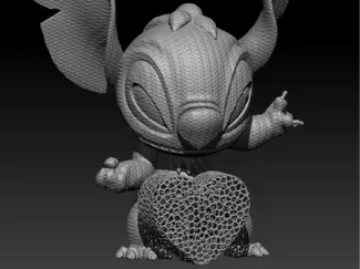 Stitch Heart cotton