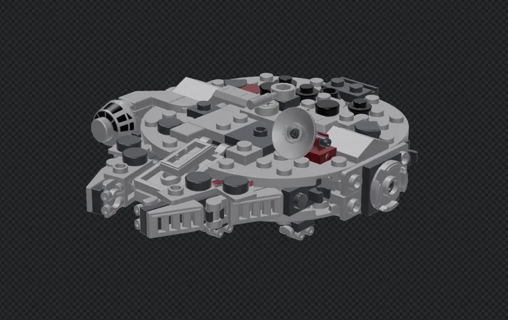 Mini Millenium Falcon toy - Free 3D Print Model - MakerWorld