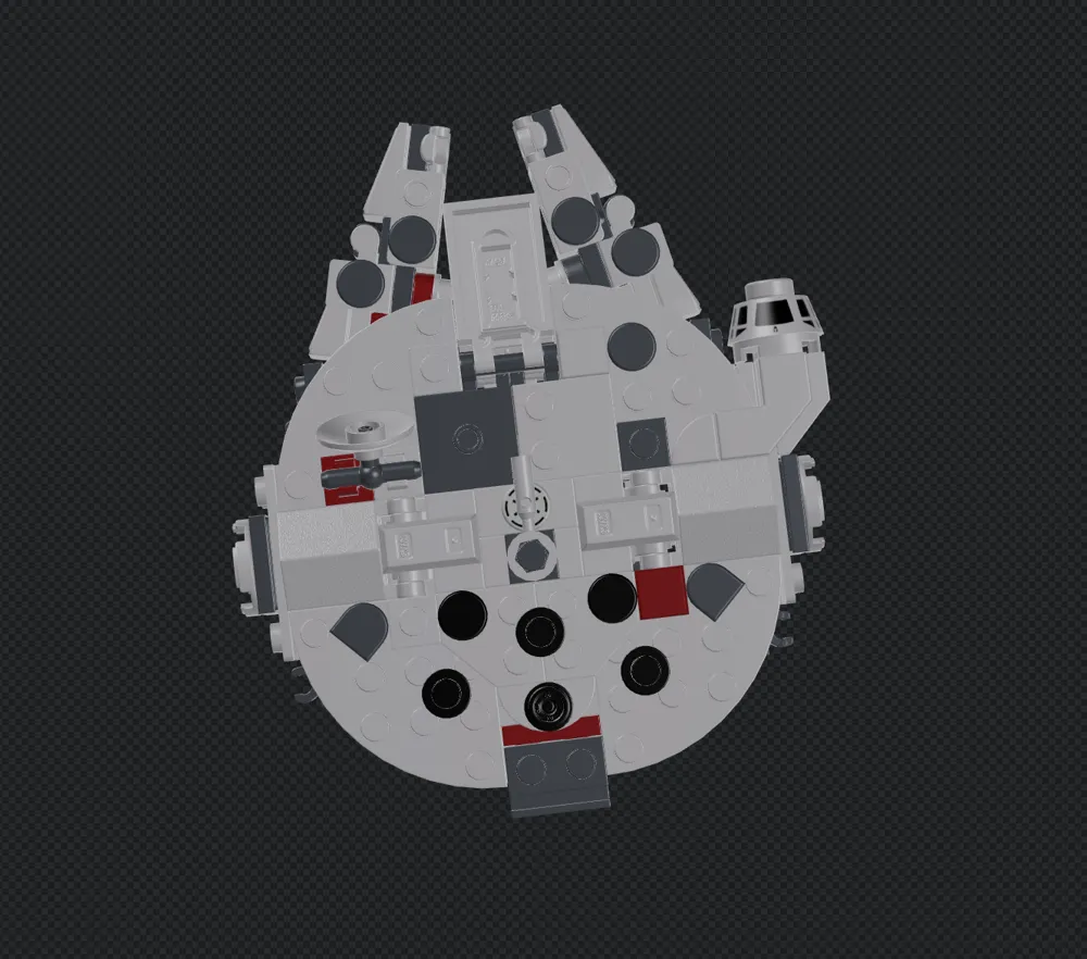 Mini Millenium Falcon toy - Free 3D Print Model - MakerWorld