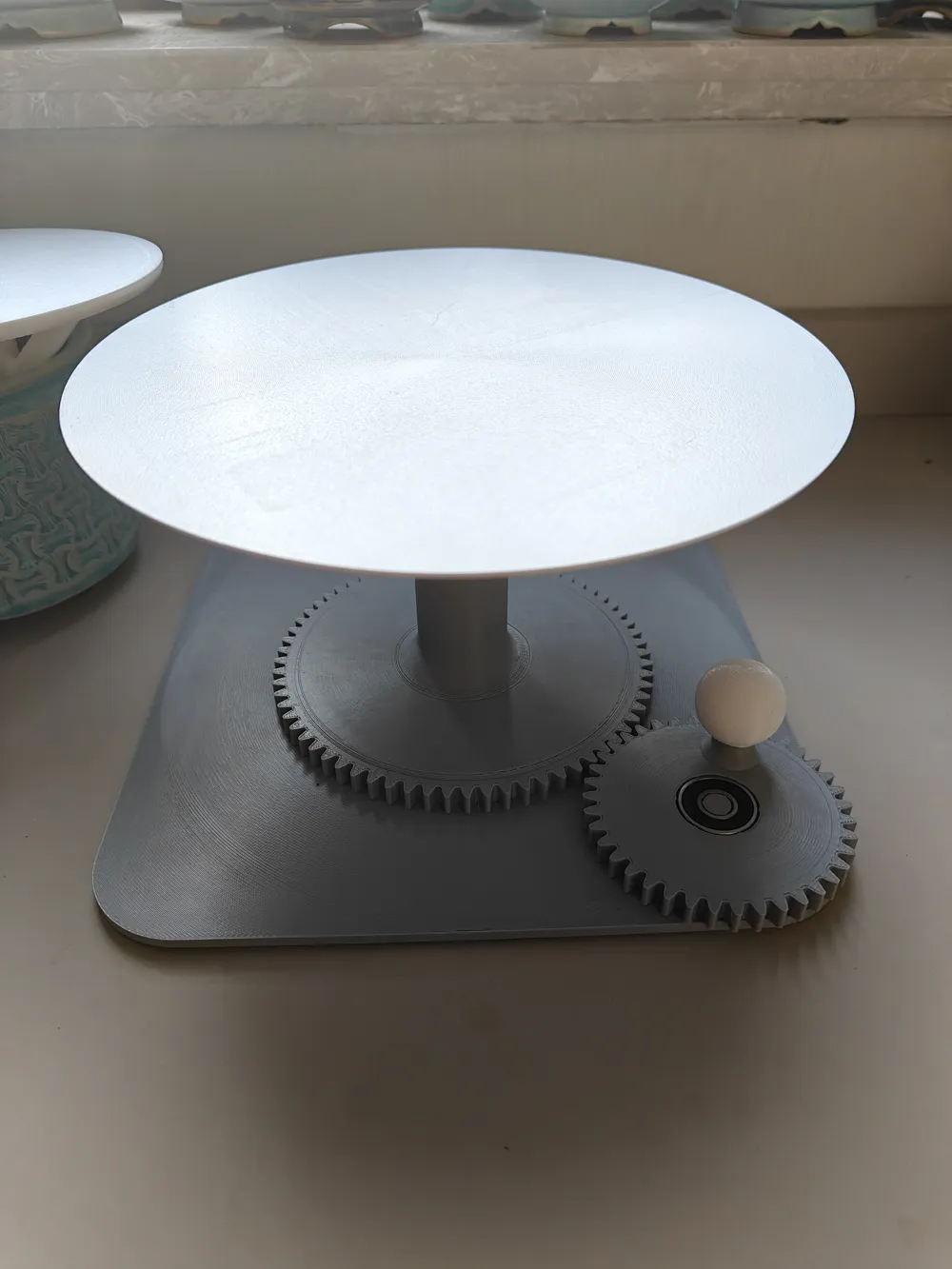 Mechanical Rotating Display Stand (Bearing Improved Version) Remixed by ...