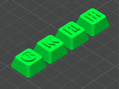 XDA media keys for Keychron