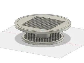 Rotating Model Painting Stand