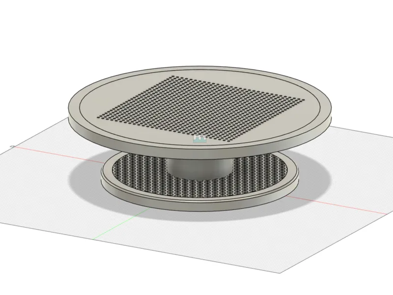 Rotating Model Painting Stand