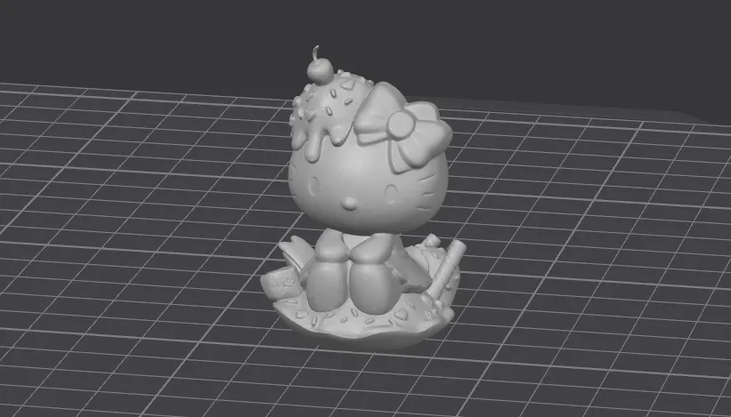 Hello Kitty - Free 3D Print Model - MakerWorld