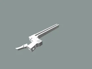 mini bb gun with loooooooong magasin