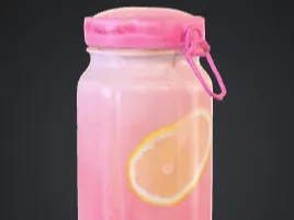 - aesthetic pink lemonade jam jar -