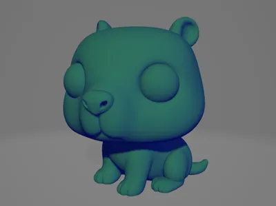 Funko Pop Style Capybara