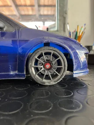 Tamiya TT02 oversized disk brake