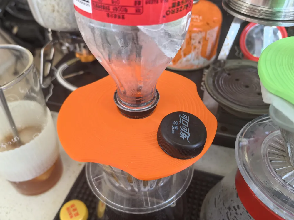 Cold Drip Coffee Hack - Threaded Connection - With Lid Storage by ...