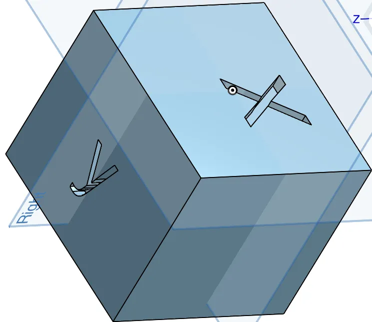 XYZ Calibration Cube