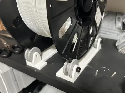 Roller Filament Spool Holder