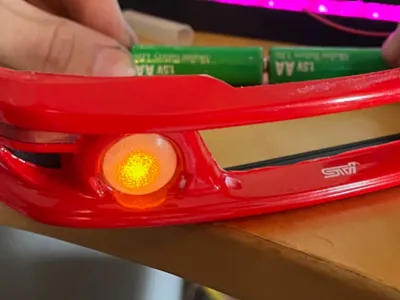 Impreza 22B Fog light