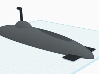 submarine pencil cup