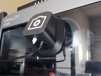 25 Degree angle C110 Tapo camera 3D printer mount