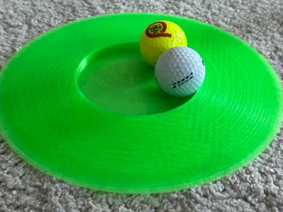 At Home Putting Disc / Putting Green / Hole