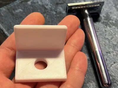 King C. Gillette Safety Razor Wall Mount