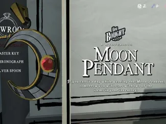 Moon Pendant -Blue Prince