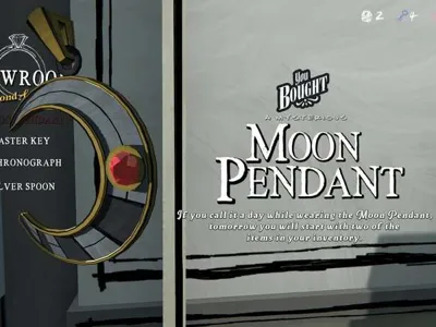 Moon Pendant -Blue Prince