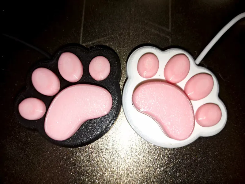 猫爪单键键盘外壳