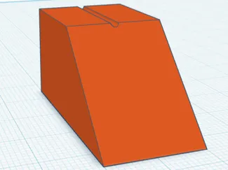 Simple 45/90 degree filament cutting block