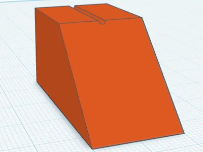 Simple 45/90 degree filament cutting block