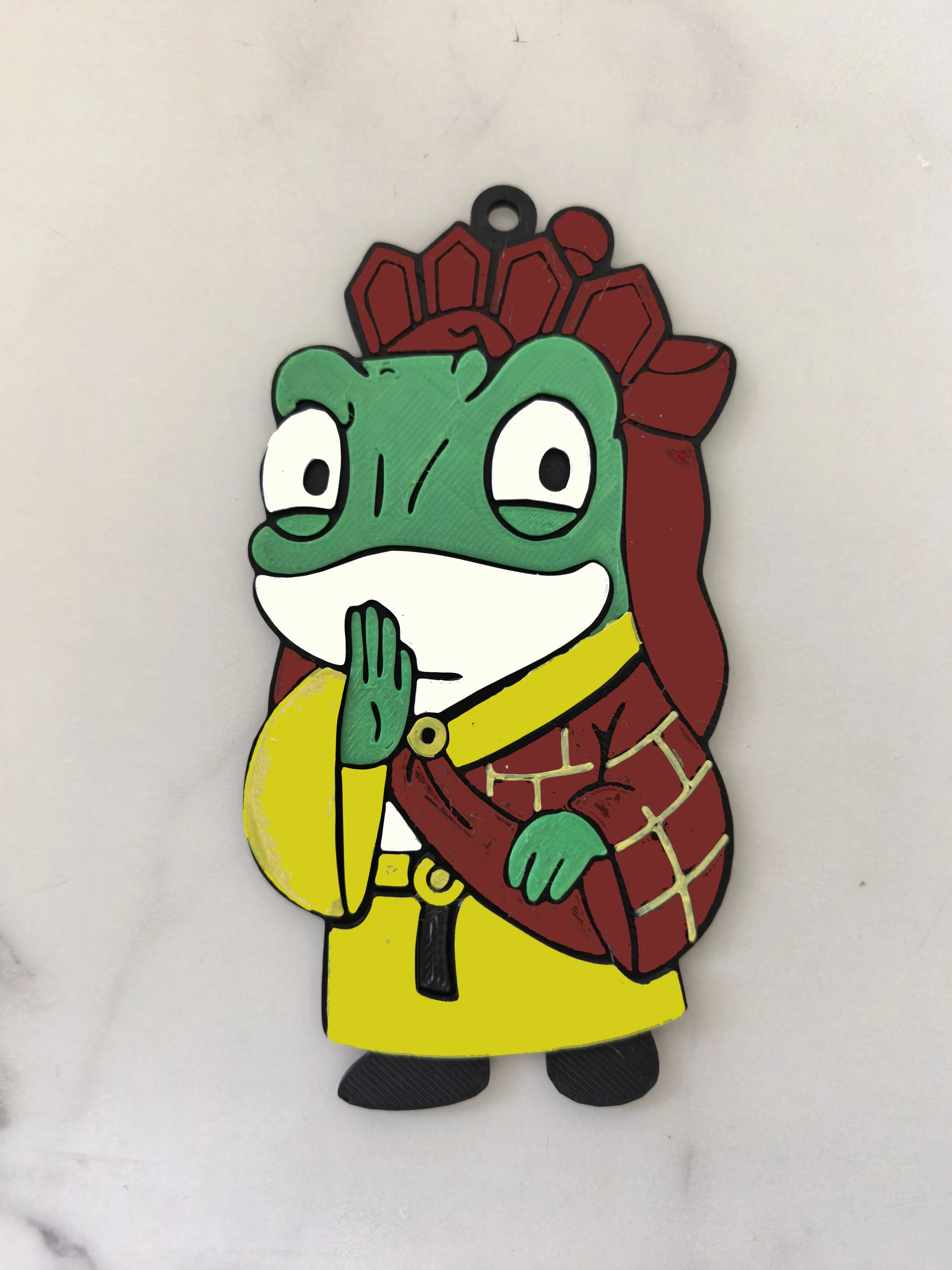Weasel Key Chain Langlang Mountain Little Demon Weasel Keychain by 琰 MakerWorld ...