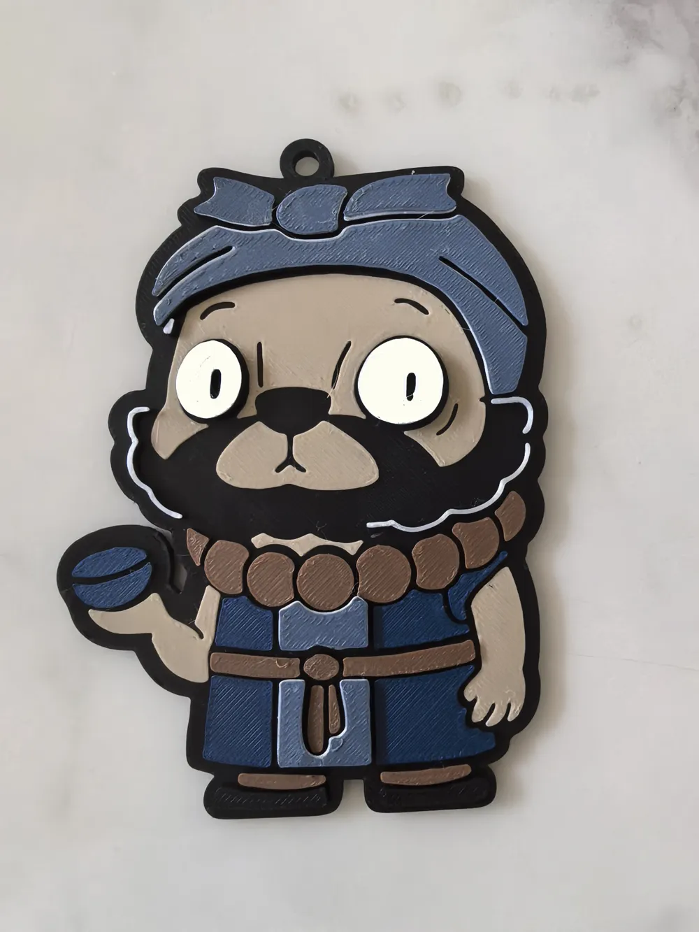 Weasel Key Chain Langlang Mountain Little Demon Weasel Keychain by 琰 MakerWorld ...