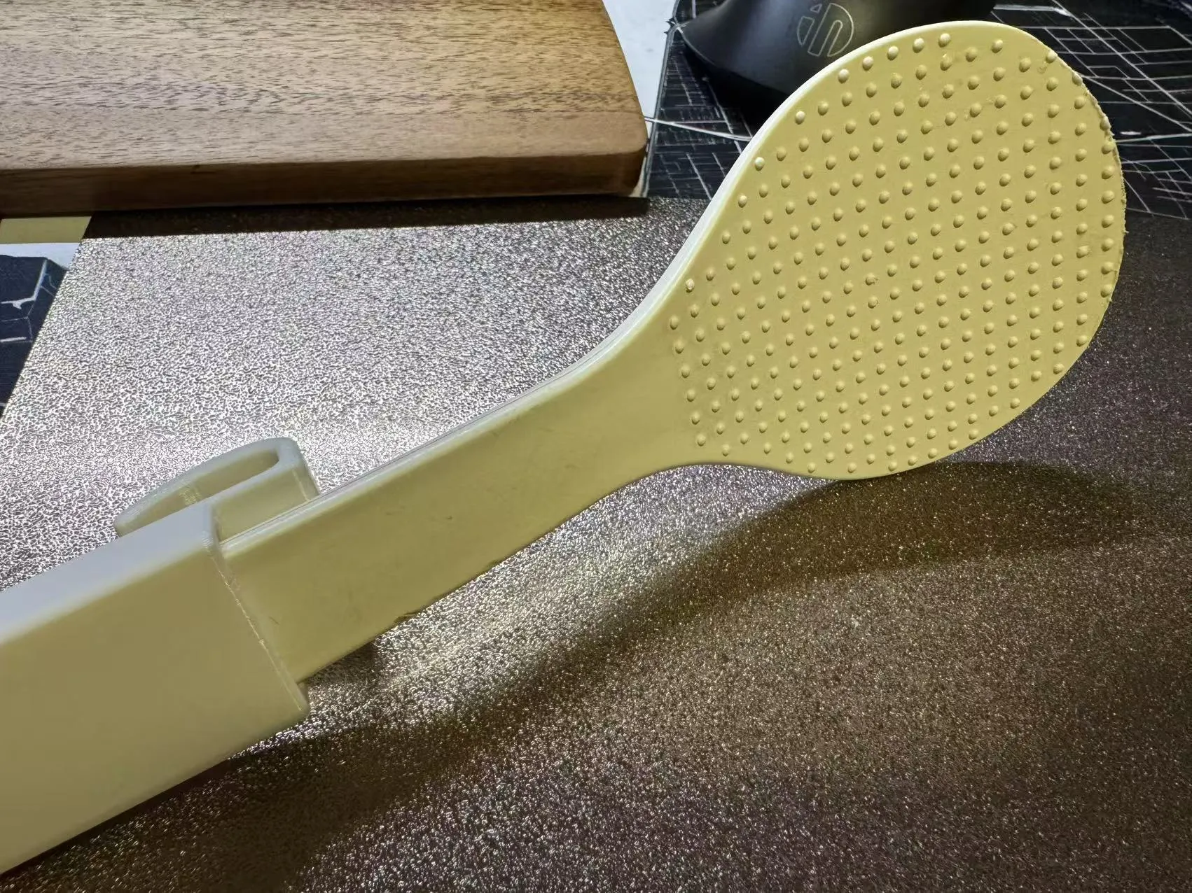 Rice cooker spoon holder |Rice spoon holder - Free 3D Print Model ...